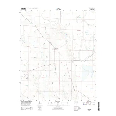 2014 Map of Selma, 2014 Print