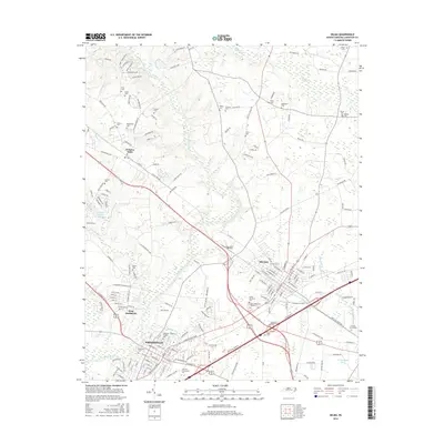 2016 Map of Selma, 2016 Print