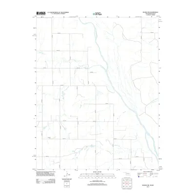 2012 Map of Selman NW, 2012 Print