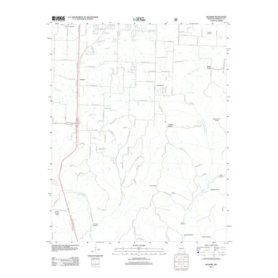 2012 Map of Selmore, 2012 Print
