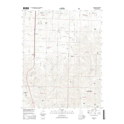 2015 Map of Selmore, 2015 Print