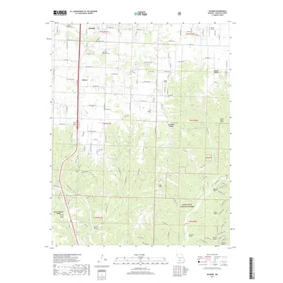 2017 Map of Selmore, 2017 Print
