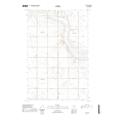 2020 Map of Selz NE, 2020 Print