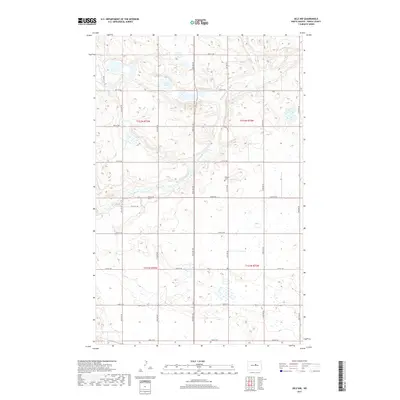 2017 Map of Selz NW, 2017 Print