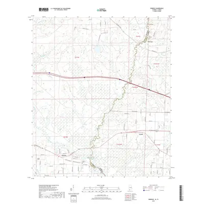 2018 Map of Seminole, 2018 Print
