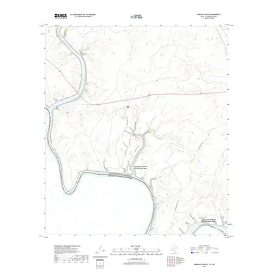 2019 Map of Seminole Canyon, 2019 Print