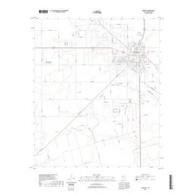 2019 Map of Seminole, 2019 Print