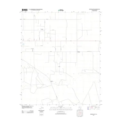 2012 Map of Seminole NE, 2012 Print