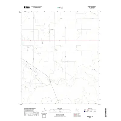 2019 Map of Seminole NE, 2019 Print