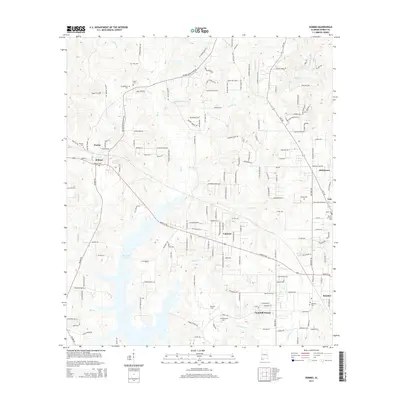 2014 Map of Semmes, 2014 Print
