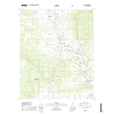 2020 Map of Sena, 2020 Print