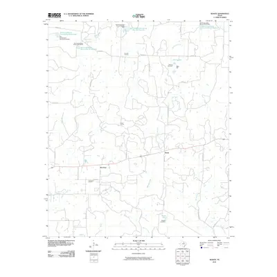 2010 Map of Senate, 2010 Print