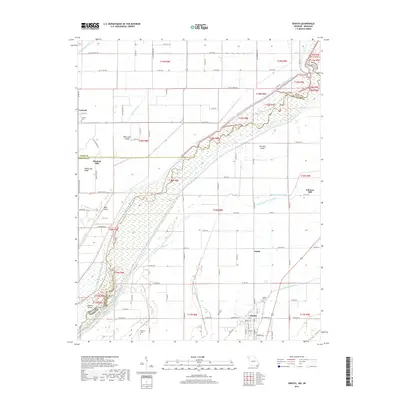 2017 Map of Senath, 2017 Print