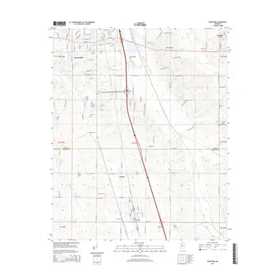 2015 Map of Senatobia, 2015 Print