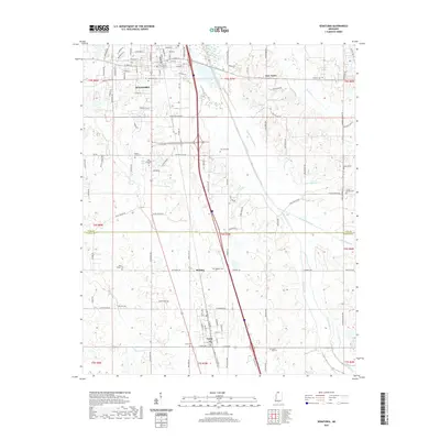 2021 Map of Senatobia, 2021 Print