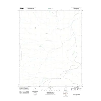 2011 Map of Senator Mountain, 2011 Print