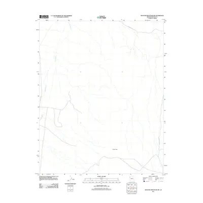 2011 Map of Senator Mountain NW, 2011 Print