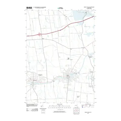 2010 Map of Seneca Falls, 2010 Print
