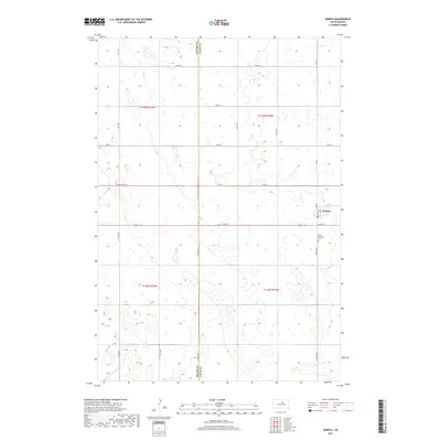 2017 Map of Seneca, 2017 Print