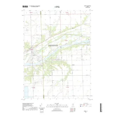 2018 Map of Seneca, 2018 Print