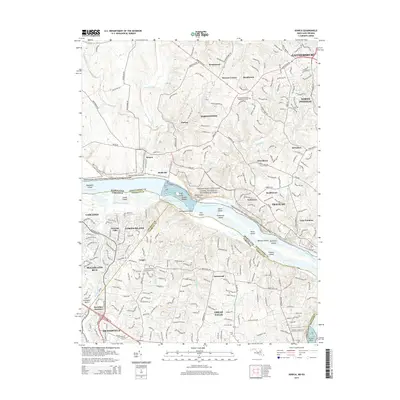 2014 Map of Seneca, 2014 Print