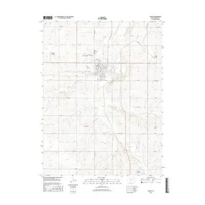 2016 Map of Seneca, 2016 Print