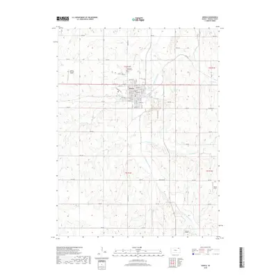 2018 Map of Seneca, 2018 Print