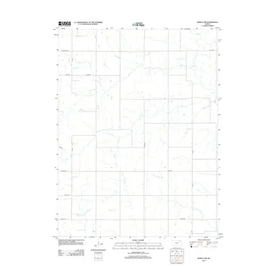 2012 Map of Seneca NW, 2012 Print