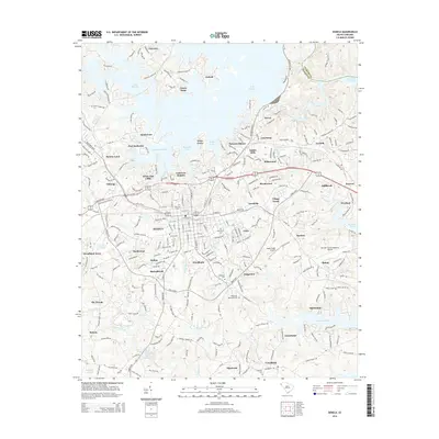 2014 Map of Seneca, 2014 Print