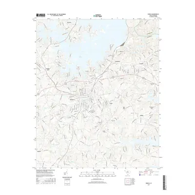 2017 Map of Seneca, 2017 Print