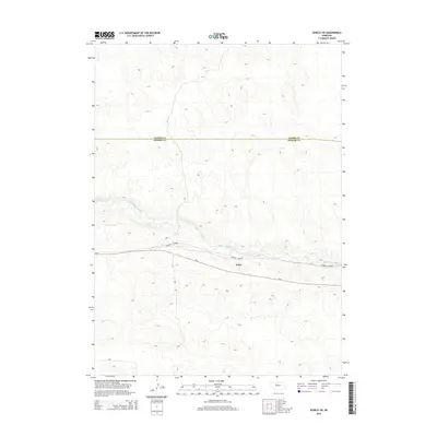 2014 Map of Seneca SW, 2014 Print