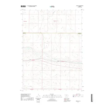 2017 Map of Seneca SW, 2017 Print