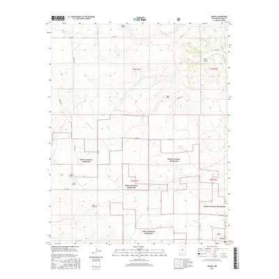 2017 Map of Seneca, 2017 Print