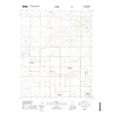 2020 Map of Seneca, 2020 Print
