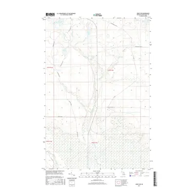2017 Map of Seney NW, 2017 Print