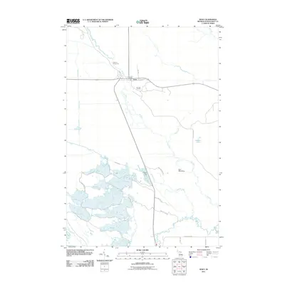 2011 Map of Seney, 2011 Print
