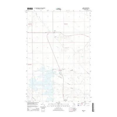 2014 Map of Seney, 2014 Print