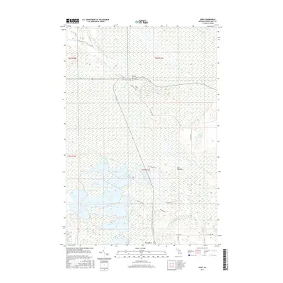 2017 Map of Seney, 2017 Print
