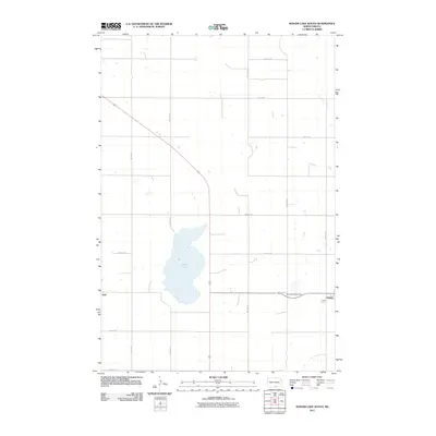 2011 Map of Senger Lake South, 2011 Print