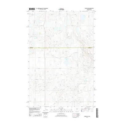 2014 Map of Senior Lake, 2014 Print