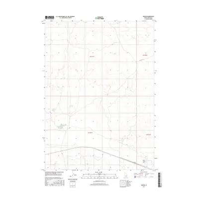 2017 Map of Senter, 2017 Print