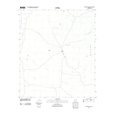 2010 Map of Sentinel Butte, 2010 Print
