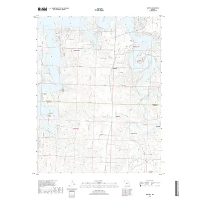 2017 Map of Sentinel, 2017 Print