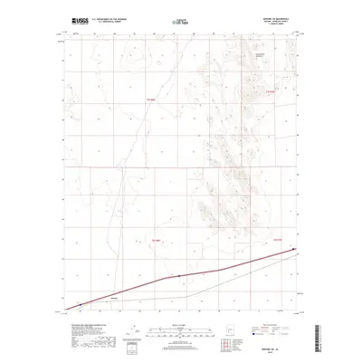2018 Map of Sentinel NE, 2018 Print
