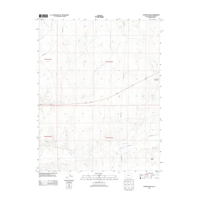 2013 Map of Sentinel Peak SE, 2013 Print