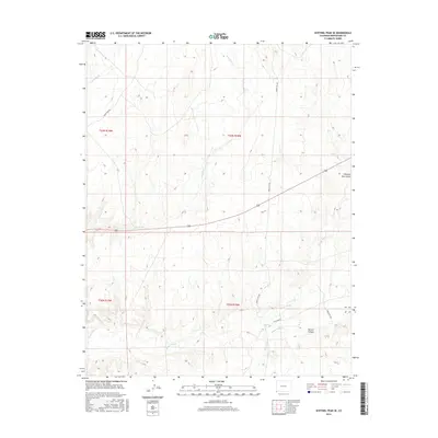 2016 Map of Sentinel Peak SE, 2016 Print