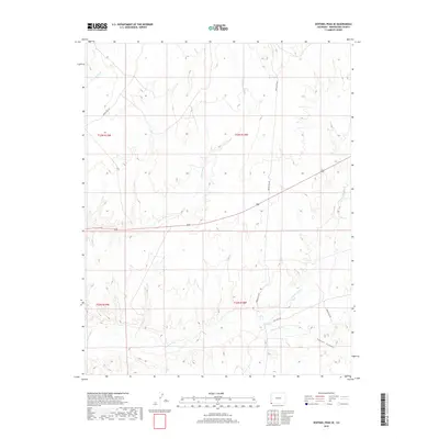 2019 Map of Sentinel Peak SE, 2019 Print