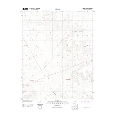 2013 Map of Sentinel Peak SW, 2013 Print