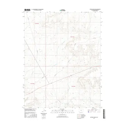 2016 Map of Sentinel Peak SW, 2016 Print