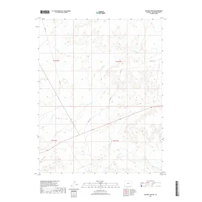 2019 Map of Sentinel Peak SW, 2019 Print